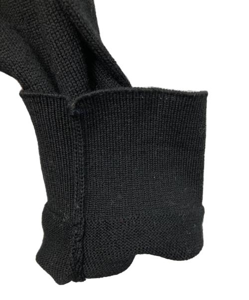 LOEWE（ロエベ）LOEWE (ロエベ) アナグラム刺繍カーディガン ブラック サイズ:Mの古着・服飾アイテム