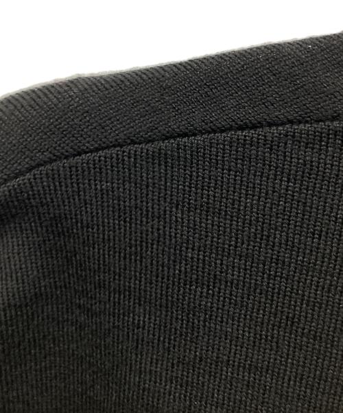 LOEWE（ロエベ）LOEWE (ロエベ) アナグラム刺繍カーディガン ブラック サイズ:Mの古着・服飾アイテム