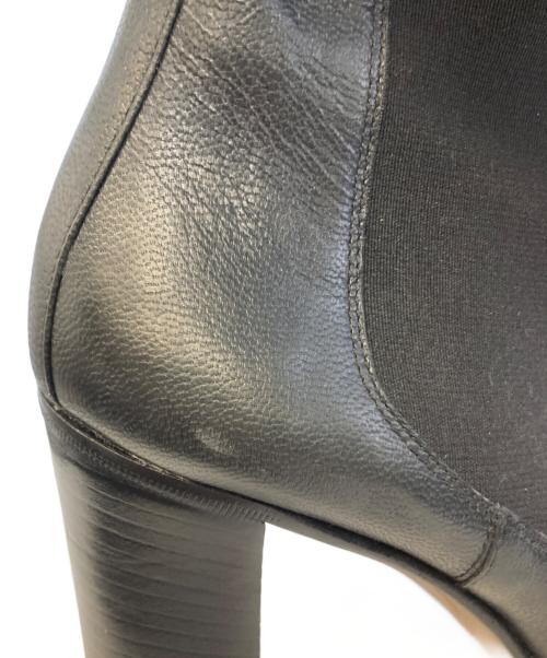 GUCCI（グッチ）GUCCI (グッチ) ホースビットサイドゴアアンクルブーツ ブラック サイズ:37Cの古着・服飾アイテム