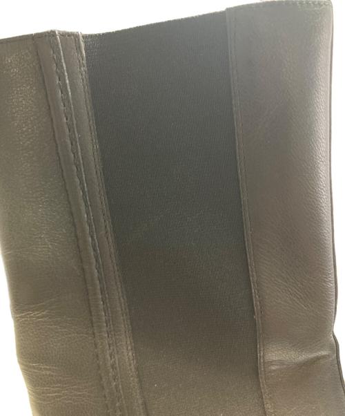 GUCCI（グッチ）GUCCI (グッチ) ホースビットサイドゴアアンクルブーツ ブラック サイズ:37Cの古着・服飾アイテム