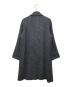 BONCOURA (ボンクラ) hand wovenツイードステンカラーコート グレー サイズ:36：80000円