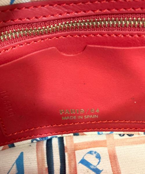 PARIS/64（パリ64）PARIS/64 (パリ64) Prismatic ハンドバッグ レッドの古着・服飾アイテム