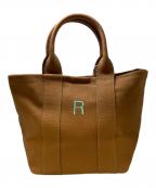 newnowニューナウ）の古着「キャンバス2WAYバッグ」｜ブラウン