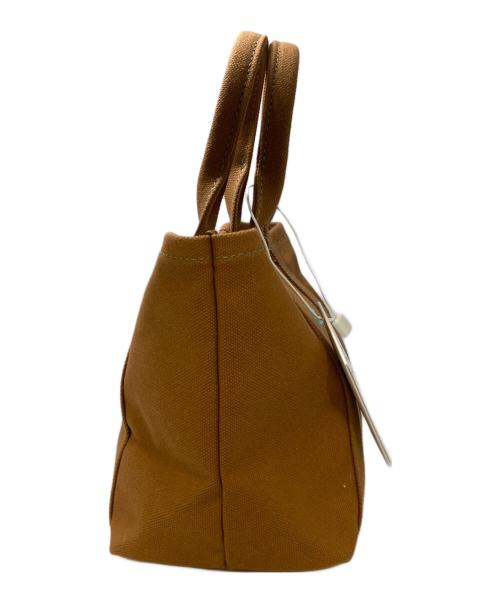 newnow（ニューナウ）NEWNOW (ニューナウ) キャンバス2WAYバッグ ブラウンの古着・服飾アイテム