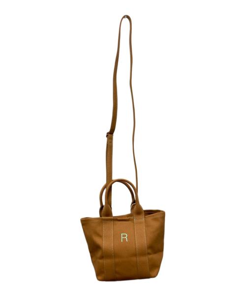 newnow（ニューナウ）NEWNOW (ニューナウ) キャンバス2WAYバッグ ブラウンの古着・服飾アイテム
