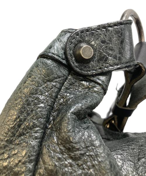 BALENCIAGA（バレンシアガ）BALENCIAGA (バレンシアガ) THE DAY ショルダーバッグ ブラックの古着・服飾アイテム