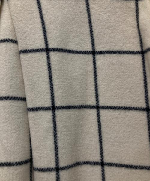 sacai luck（サカイラック）sacai luck (サカイラック) チェックスタジャン ホワイト×ブラック サイズ:１の古着・服飾アイテム