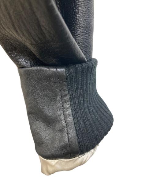 sacai luck（サカイラック）sacai luck (サカイラック) チェックスタジャン ホワイト×ブラック サイズ:１の古着・服飾アイテム