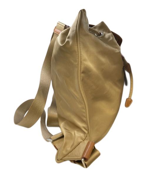 PRADA（プラダ）PRADA (プラダ) ナイロンミニリュック ベージュの古着・服飾アイテム