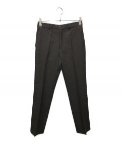 PRADA 90s フリースウールスラックス PRADA 90s フリースウールスラックス グレー