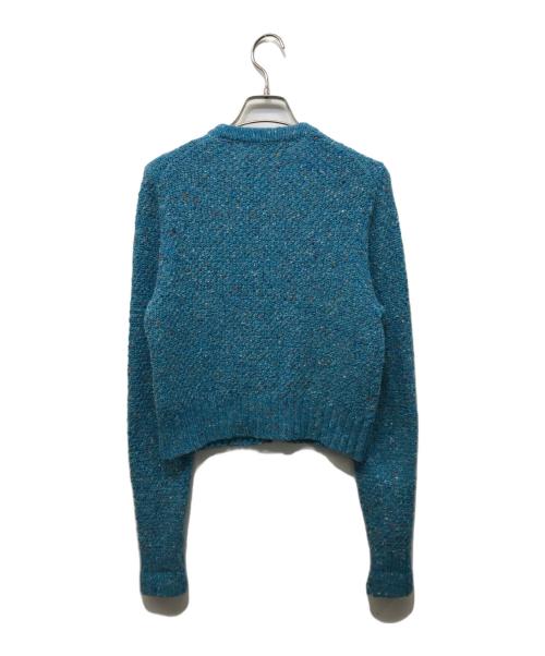 CABAN（キャバン）CABaN (キャバン) SOFT DONEGAL クルーネックカーディガン グリーン サイズ:Fの古着・服飾アイテム