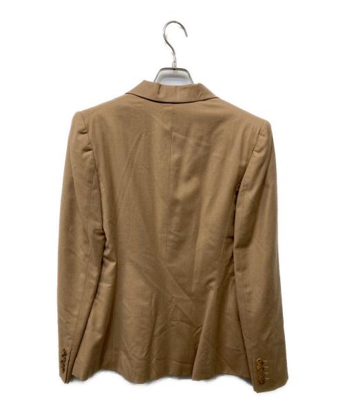 RALPH LAUREN Purple Label（ラルフ ローレン パープル レーベル）RALPH LAUREN PURPLE LABEL (ラルフ ローレン パープル レーベル) ウールテーラードジャケット ブラウン サイズ:4の古着・服飾アイテム