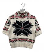 POLO RALPH LAURENポロ・ラルフローレン）の古着「S/Sノルディックニット」｜ホワイト