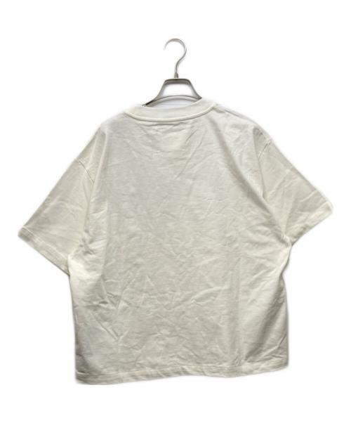 JIL SANDER（ジルサンダー）JIL SANDER (ジルサンダー) T-SHIRT CN SS ホワイト サイズ:Lの古着・服飾アイテム
