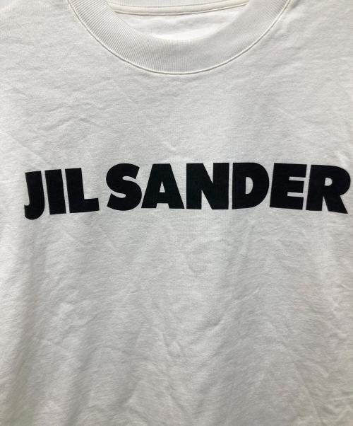 JIL SANDER（ジルサンダー）JIL SANDER (ジルサンダー) T-SHIRT CN SS ホワイト サイズ:Lの古着・服飾アイテム