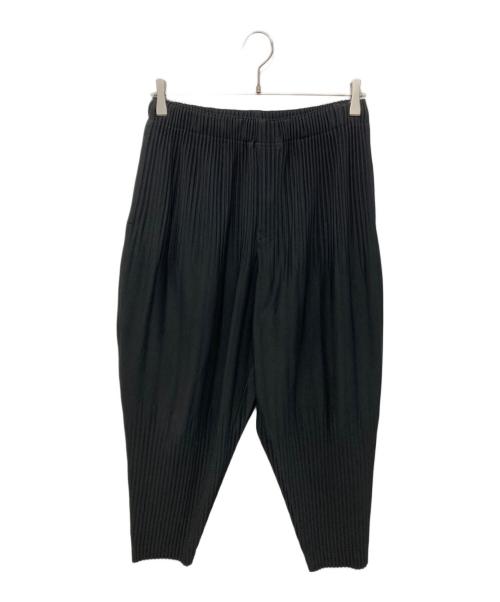 HOMME PLISSE ISSEY MIYAKE（オム プリッセ イッセイ ミヤケ）HOMME PLISSE ISSEY MIYAKE (オム プリッセ イッセイ ミヤケ) プリーツイージーパンツ ブラック サイズ:1の古着・服飾アイテム