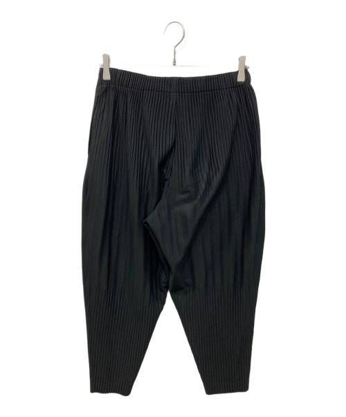 HOMME PLISSE ISSEY MIYAKE（オム プリッセ イッセイ ミヤケ）HOMME PLISSE ISSEY MIYAKE (オム プリッセ イッセイ ミヤケ) プリーツイージーパンツ ブラック サイズ:1の古着・服飾アイテム