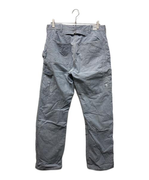 RRL（ダブルアールエル）RRL (ダブルアールエル) ペンキ加工ペインターパンツ ブルー サイズ:SIZE 32の古着・服飾アイテム