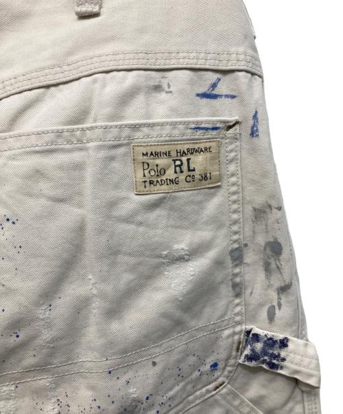 POLO RALPH LAUREN（ポロ・ラルフローレン）POLO RALPH LAUREN (ポロ・ラルフローレン) ペンキ加工ペインターパンツ ベージュ サイズ:SIZE 33の古着・服飾アイテム