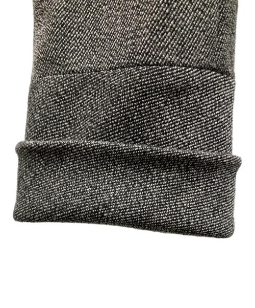 Ferragamo（フェラガモ）Ferragamo (フェラガモ) ウールショートジップジャケット グレー サイズ:38の古着・服飾アイテム