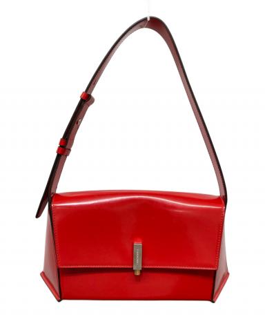 中古・古着通販】Ferragamo (フェラガモ) Geometric Mini Bag レッド