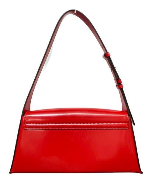 Ferragamo（フェラガモ）Ferragamo (フェラガモ) Geometric Mini Bag レッドの古着・服飾アイテム