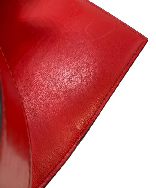 Ferragamo（フェラガモ）Ferragamo (フェラガモ) Geometric Mini Bag レッドの古着・服飾アイテム