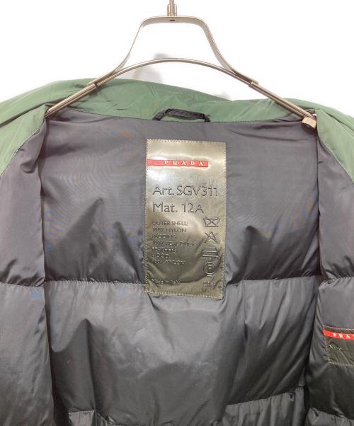 PRADA SPORTS（プラダスポーツ）PRADA SPORTS (プラダスポーツ) ダウンコート グリーン サイズ:不明の古着・服飾アイテム