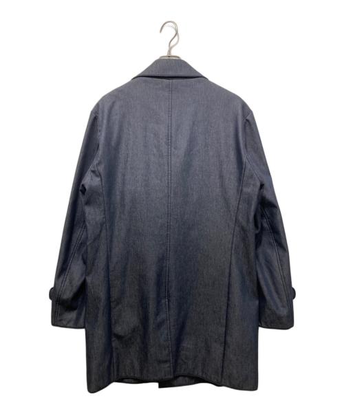 ARMANI COLLEZIONI（アルマーニ コレツィオーニ）ARMANI COLLEZIONI (アルマーニ コレツィオーニ) 撥水デニムトレンチコート ネイビー サイズ:SIZE 52の古着・服飾アイテム