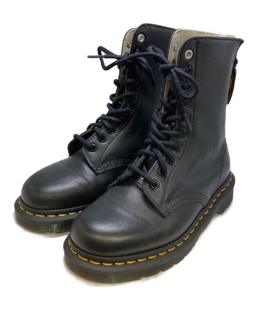 Dr.Martens（ドクターマーチン）Dr.Martens (ドクターマーチン) Y's (ワイズ) 10ホールブーツ ブラック サイズ:37の古着・服飾アイテム