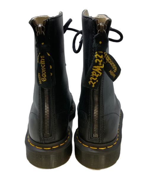 Dr.Martens（ドクターマーチン）Dr.Martens (ドクターマーチン) Y's (ワイズ) 10ホールブーツ ブラック サイズ:37の古着・服飾アイテム