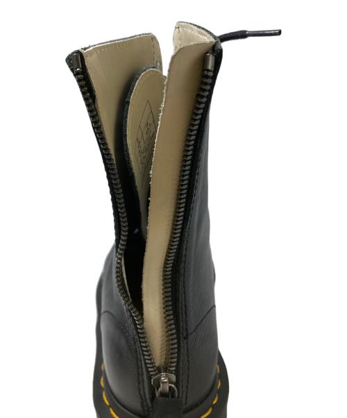 Dr.Martens（ドクターマーチン）Dr.Martens (ドクターマーチン) Y's (ワイズ) 10ホールブーツ ブラック サイズ:37の古着・服飾アイテム