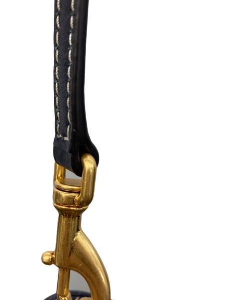 TORY BURCH（トリーバーチ）TORY BURCH (トリーバーチ) モノグラムジャガードカメラバッグ ベージュ×ネイビーの古着・服飾アイテム