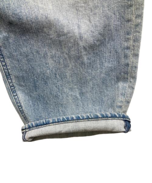 YANUK（ヤヌーク）YANUK (ヤヌーク) ルーズストレート JOAN ライトブルー サイズ:22の古着・服飾アイテム