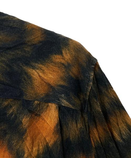 stussy（ステューシー）stussy (ステューシー) Fur Print shirt ブラック サイズ:Mの古着・服飾アイテム