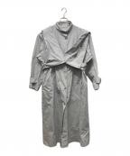 H BEAUTY&YOUTHエイチ ビューティー&ユース）の古着「LAYERED COAT」｜グレー