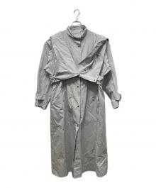 H BEAUTY&YOUTH（エイチ ビューティー&ユース）の古着「LAYERED COAT」｜グレー
