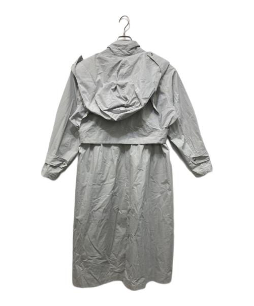 H BEAUTY&YOUTH（エイチ ビューティー&ユース）H BEAUTY&YOUTH (エイチ ビューティー&ユース) LAYERED COAT グレー サイズ:Mの古着・服飾アイテム