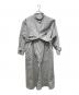 H BEAUTY&YOUTH（エイチ ビューティー&ユース）の古着「LAYERED COAT」｜グレー