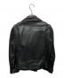 beautiful people (ビューティフルピープル) ダブルライダースジャケット ブラック サイズ:130：8000円