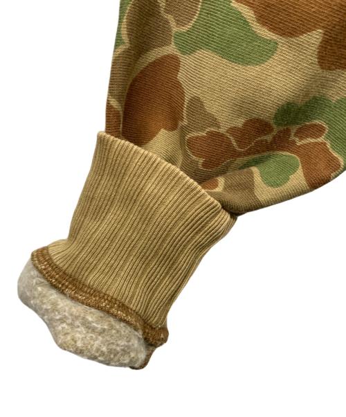 RRL（ダブルアールエル）RRL (ダブルアールエル) 両Vガゼット カモフラスウェット カーキ サイズ:ＸＳの古着・服飾アイテム