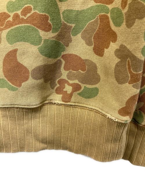 RRL（ダブルアールエル）RRL (ダブルアールエル) 両Vガゼット カモフラスウェット カーキ サイズ:ＸＳの古着・服飾アイテム