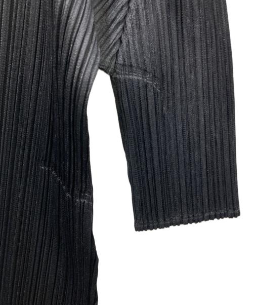 IKKO TANAKA ISSEY MIYAKE（イッコウタナカイッセイミヤケ）IKKO TANAKA ISSEY MIYAKE (イッコウタナカイッセイミヤケ) プリーツワンピース ブラック サイズ:3の古着・服飾アイテム