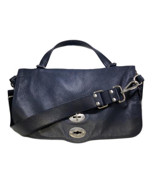 zanellato（ザネラート）ZANELLATO (ザネラート) POSTINA 2WAYバッグ ネイビーの古着・服飾アイテム