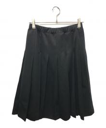 ROBE DE CHAMBRE COMME DES GARCONS（ローブドシャンブル コムデギャルソン）の古着「プリーツスカート」｜ブラック
