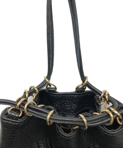 PORTER（ポーター）PORTER (ポーター) 5525gallery (ゴーゴーニーゴーギャラリー) FRINGE POUCH ブラックの古着・服飾アイテム