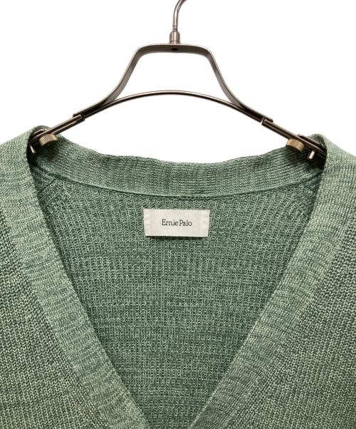 Ernie Palo（アーニーパロ）Ernie Palo (アーニーパロ) ニットカーディガン グリーン サイズ:46の古着・服飾アイテム