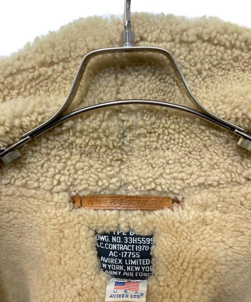 AVIREX（アヴィレックス）AVIREX (アヴィレックス) B-3 フライトジャケット ブラウン サイズ:38の古着・服飾アイテム