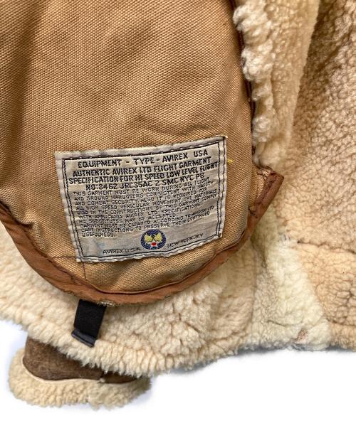 AVIREX（アヴィレックス）AVIREX (アヴィレックス) B-3 フライトジャケット ブラウン サイズ:38の古着・服飾アイテム
