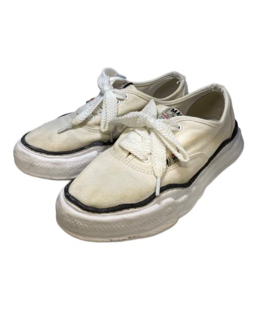 Maison MIHARA YASUHIRO（メゾン ミハラ ヤスヒロ）Maison MIHARA YASUHIRO (メゾン ミハラ ヤスヒロ) BAKER CANVAS ホワイト サイズ:41の古着・服飾アイテム